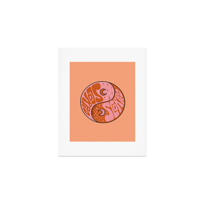 Scorpio Yin Yang Art Print Gallery Image 1