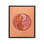 Scorpio Yin Yang Framed Canvas Print Gallery Image 8