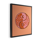 Scorpio Yin Yang Framed Canvas Print Gallery Image 2
