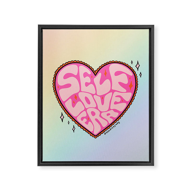 Self Love Era Framed Canvas Print Gallery Image 8