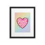 Self Love Era Framed Art Print Gallery Image 6