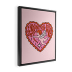 Sending You Love Cupid Framed Canvas Print Gallery Image 2