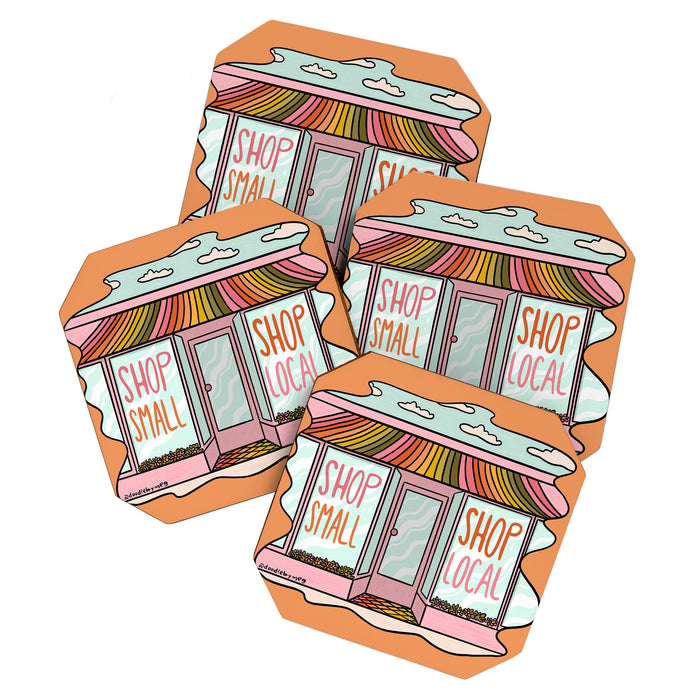 Shop Local Shop Small Coaster Gallery Image 1