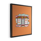 Shop Local Shop Small Framed Canvas Print Gallery Image 2