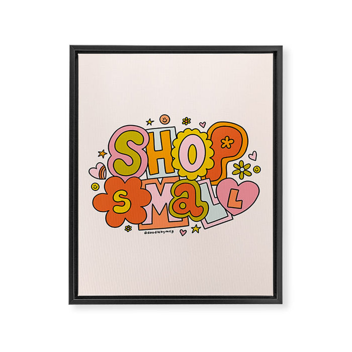 Shop Small Framed Canvas Print Gallery Image 1