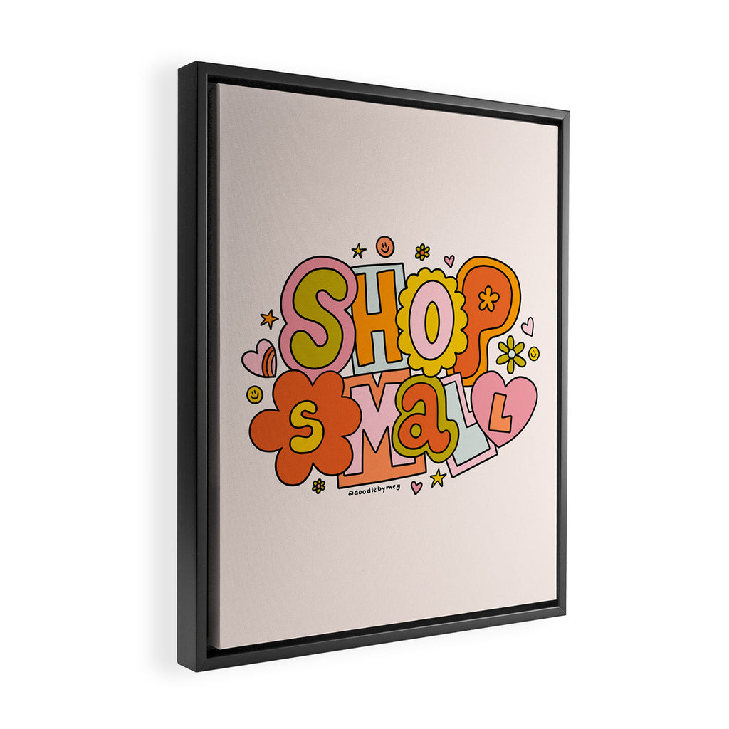 Shop Small Framed Canvas Print Gallery Image 2
