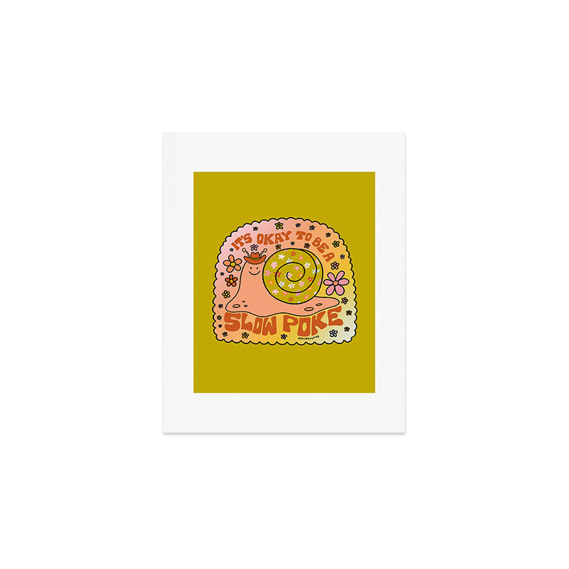Slow Poke Art Print Gallery Image 1