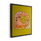 Slow Poke Framed Canvas Print Gallery Image 2