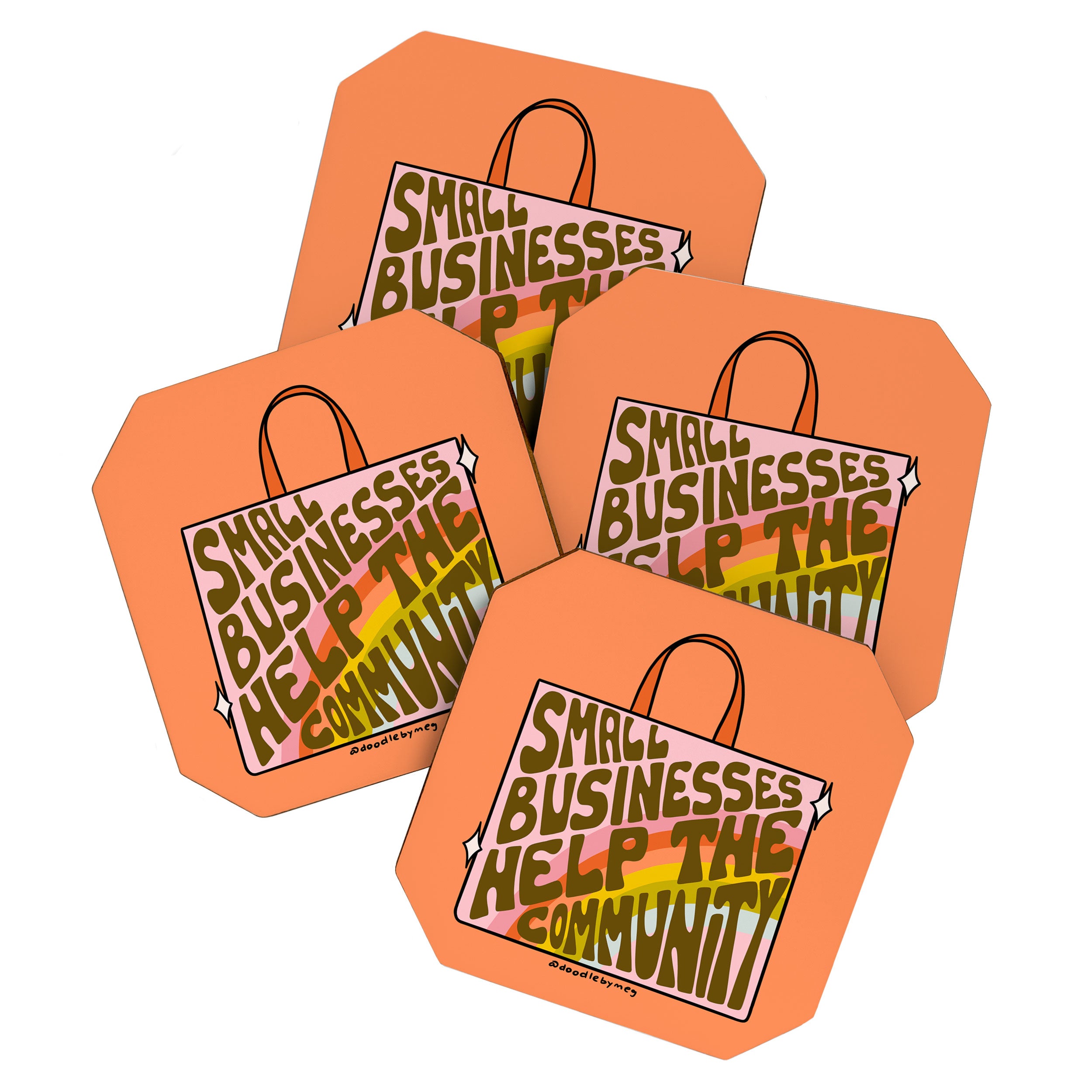 Small Businesses Help the Community Coaster Gallery Image 1