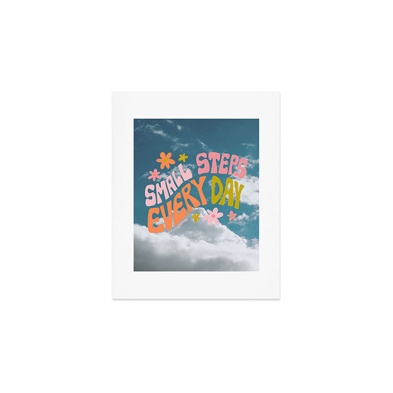 Small Steps Art Print Gallery Image 1