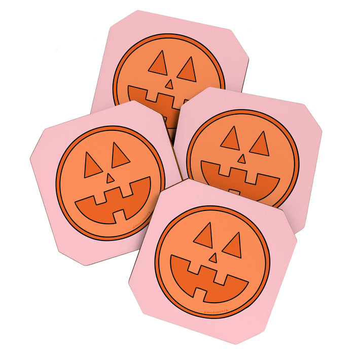 Smile Jack O Lantern Coaster Gallery Image 1