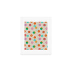 Happy Face Stamp Print Art Print Gallery Image 1