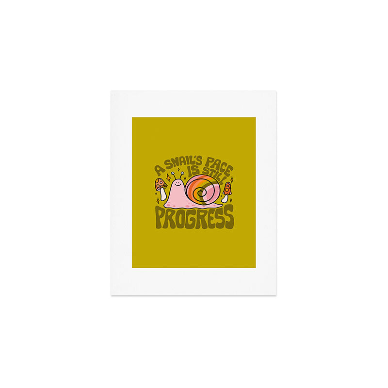 Snail Pace Art Print Gallery Image 1