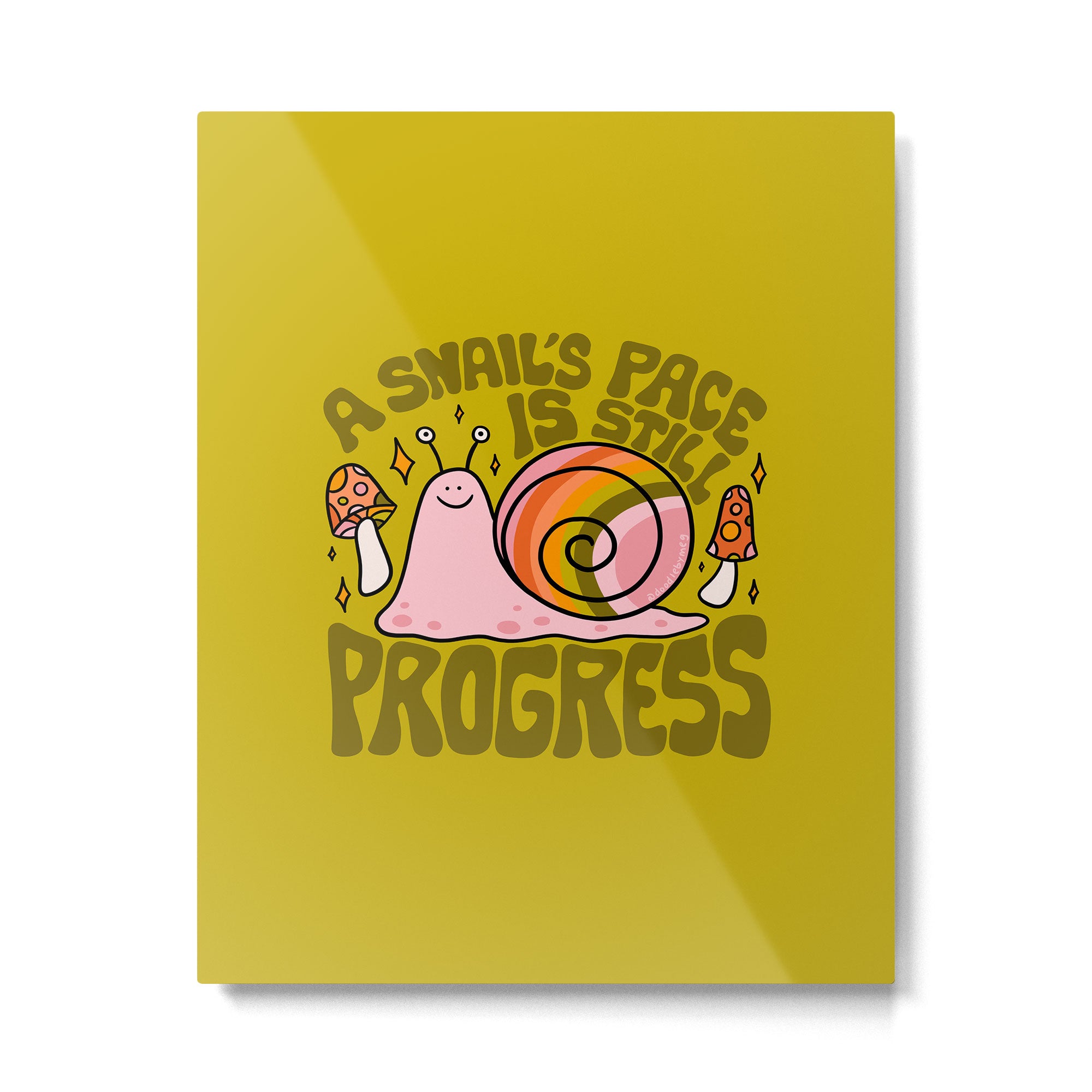 Snail Pace Metal Print Gallery Image 6