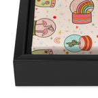 Snow Globe Print Framed Canvas Print Gallery Image 3
