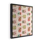 Snow Globe Print Framed Canvas Print Gallery Image 2