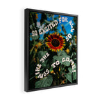 So Excited For All The Things To Come Framed Canvas Print Gallery Image 2