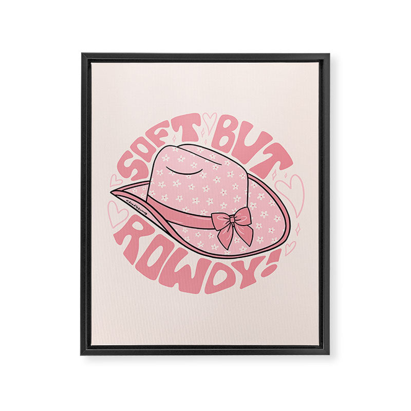 Soft But Rowdy Framed Canvas Print Gallery Image 8