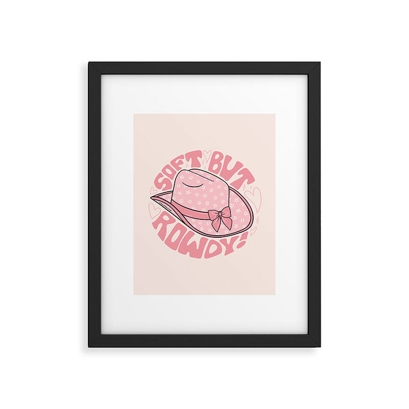 Soft But Rowdy Framed Art Print Gallery Image 6