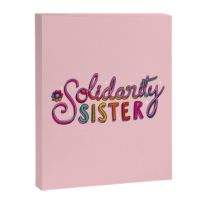 Solidarity Sister Canvas Print Gallery Image 1