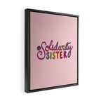 Solidarity Sister Framed Canvas Print Gallery Image 2