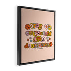 Sorry I'm Overwhelmed and Dissociating Framed Canvas Print Gallery Image 2