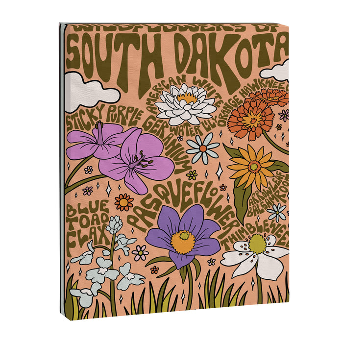 South Dakota Wildflowers Canvas Print Gallery Image 1