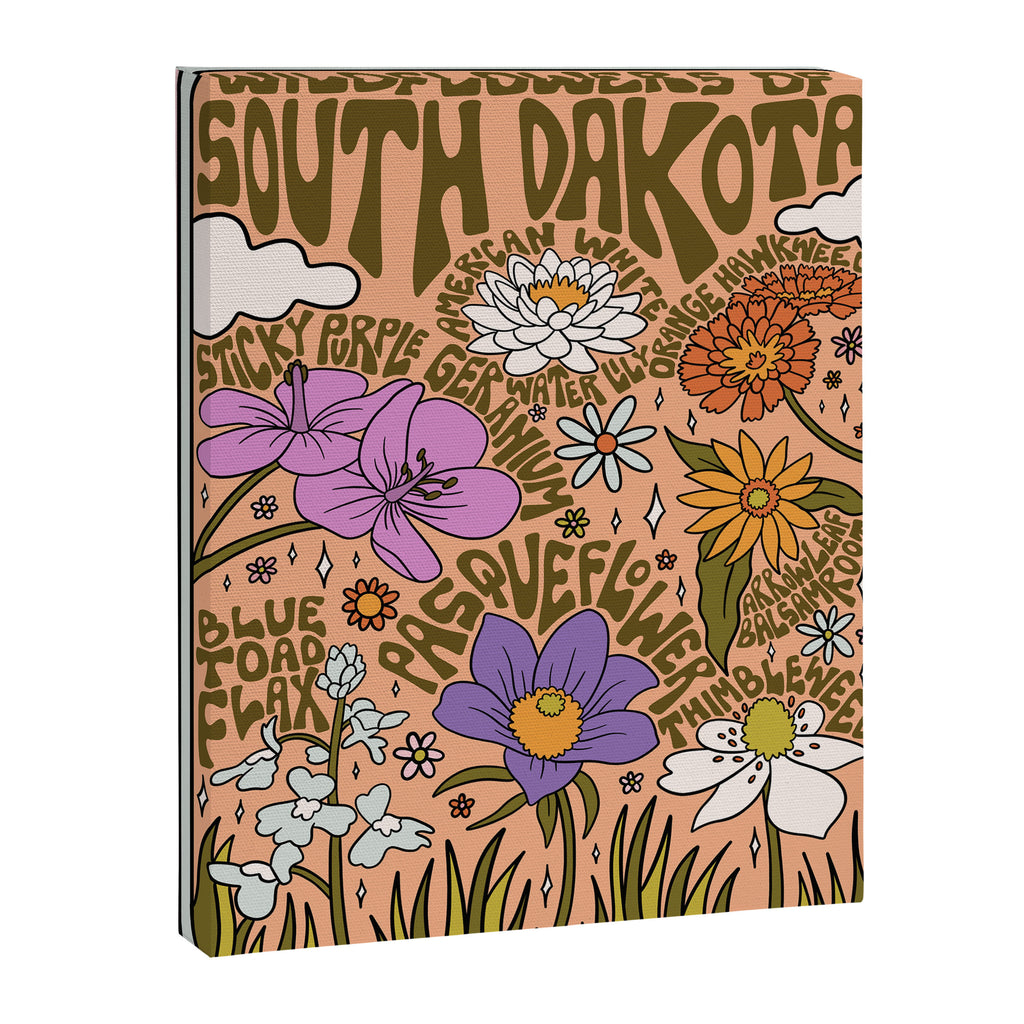 South Dakota Wildflowers Canvas Print Gallery Image 8