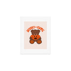 Spooky and Cute Bear Art Print Gallery Image 1
