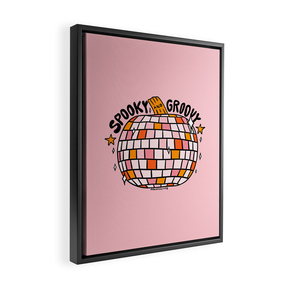 Spooky and Groovy Framed Canvas Print Gallery Image 2
