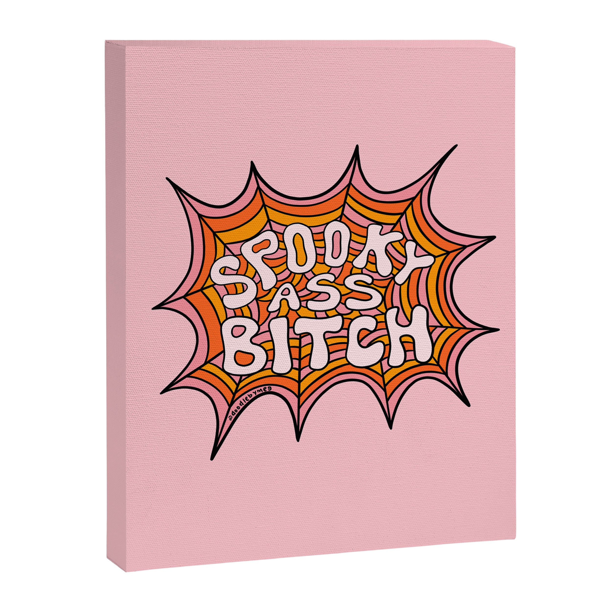 Spooky Ass Bitch Canvas Print Gallery Image 8