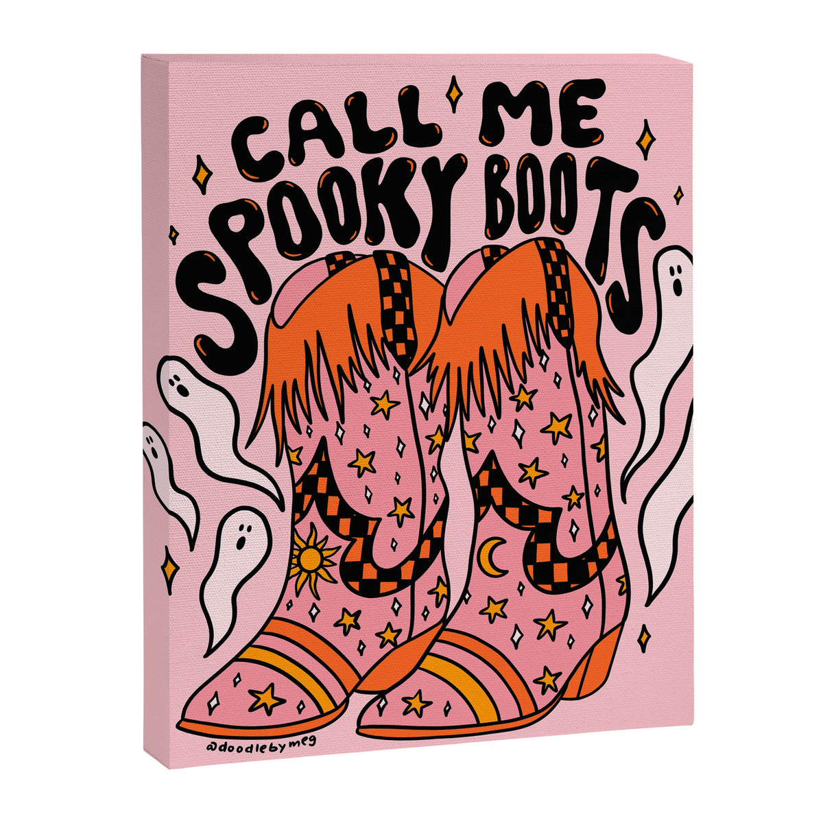 Spooky Boots Canvas Print Gallery Image 8
