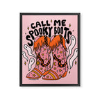Spooky Boots Framed Canvas Print Gallery Image 8