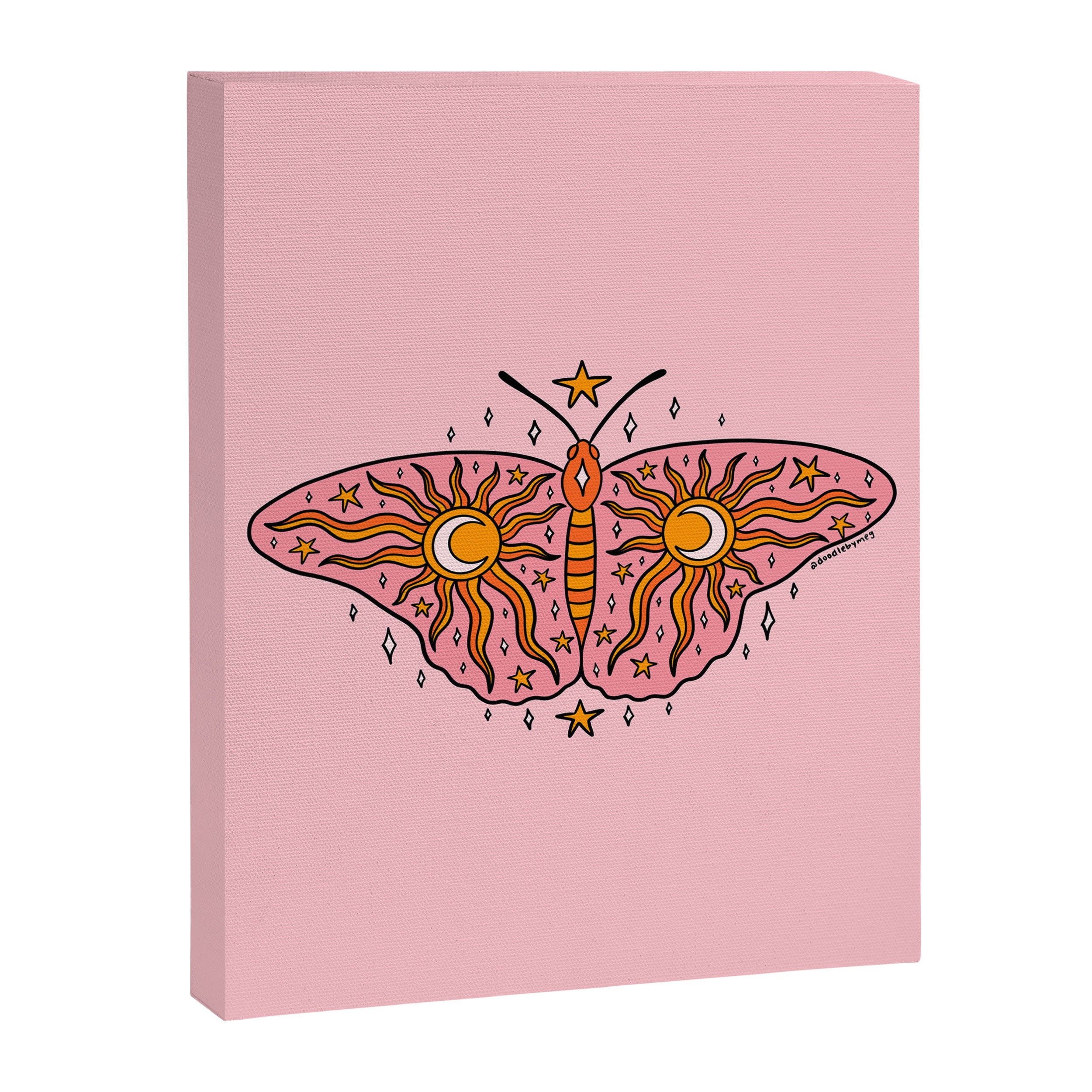 Spooky Butterfly Canvas Print Gallery Image 8