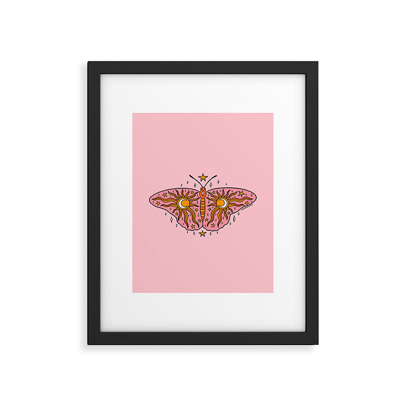 Spooky Butterfly Framed Art Print Gallery Image 6