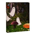Spooky Forest Ghost Collage Canvas Print Gallery Image 8