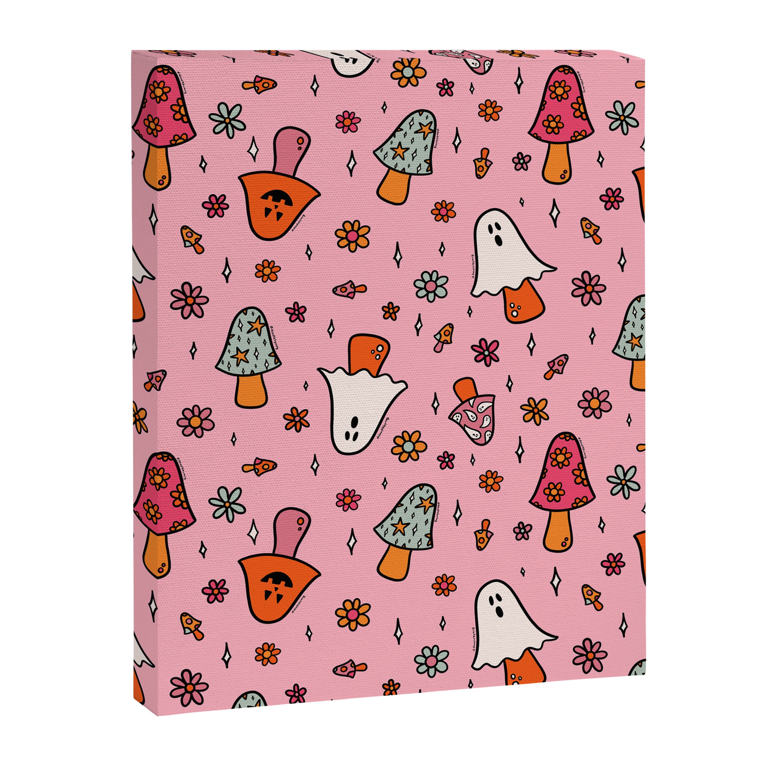 Spooky Mushroom Print Canvas Print Gallery Image 8