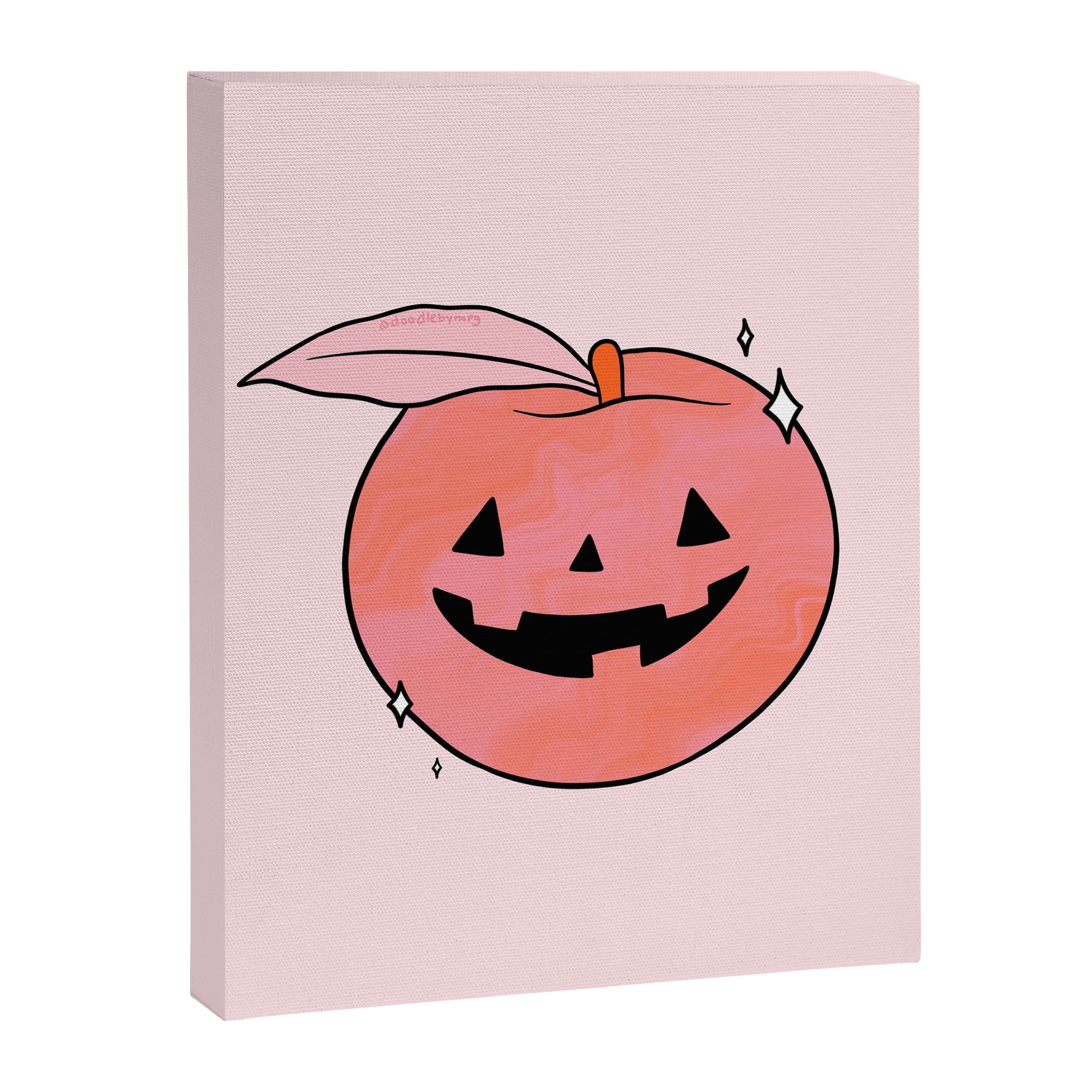 Spooky Peach Canvas Print Gallery Image 8