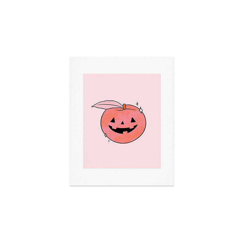Spooky Peach Art Print Gallery Image 1