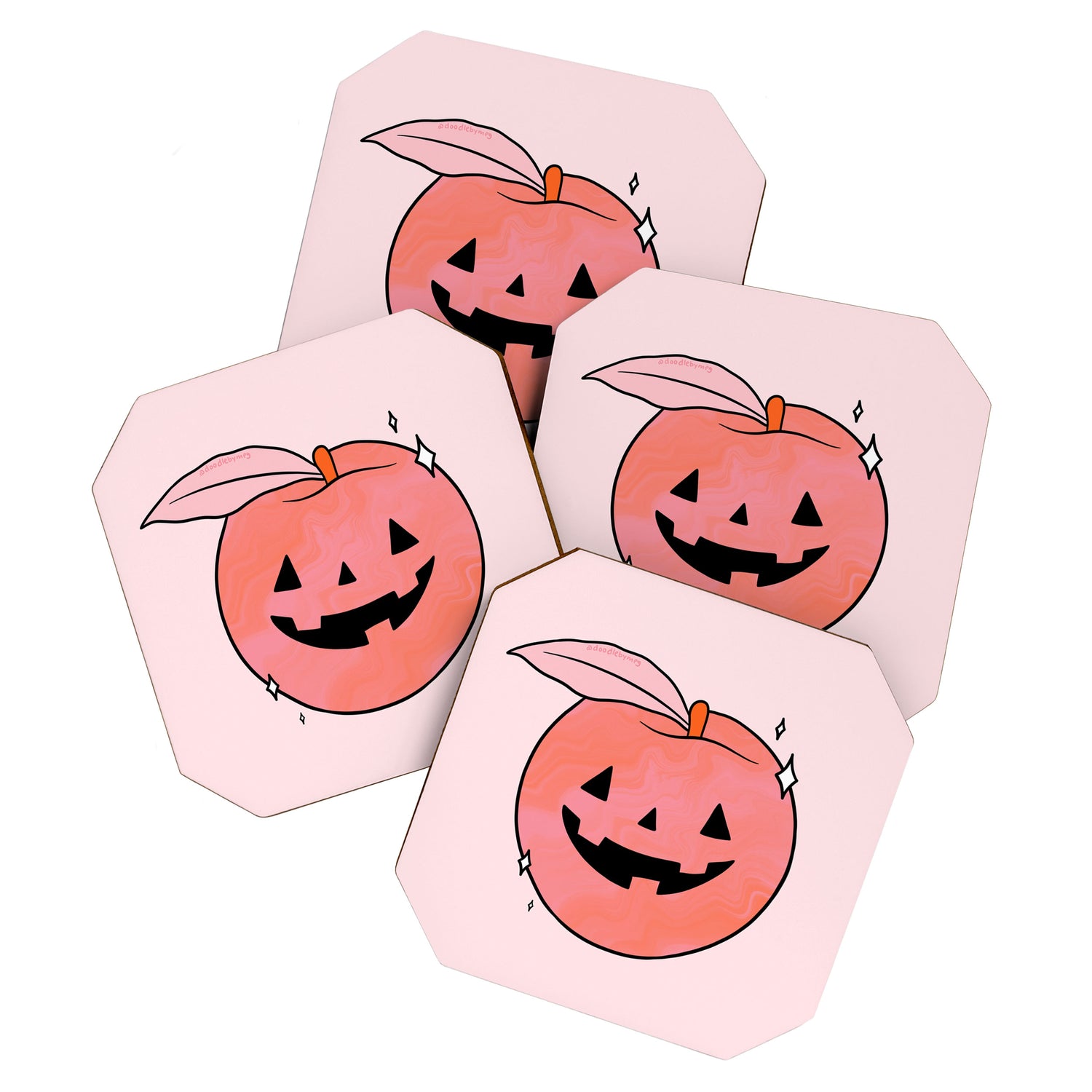 Spooky Peach Coaster Gallery Image 1