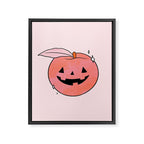 Spooky Peach Framed Canvas Print Gallery Image 8