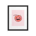 Spooky Peach Framed Art Print Gallery Image 6