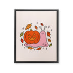 Spooky Snail Framed Canvas Print Gallery Image 8