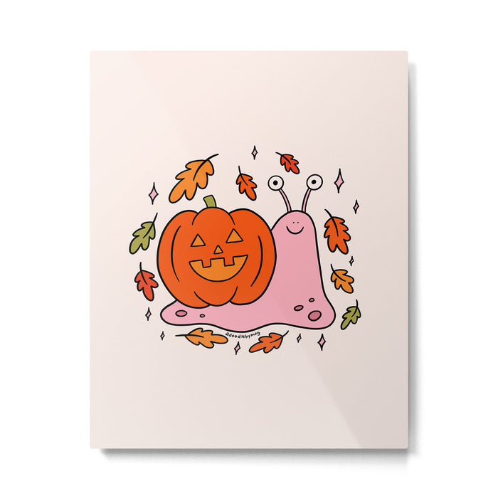 Spooky Snail Metal Print Gallery Image 1