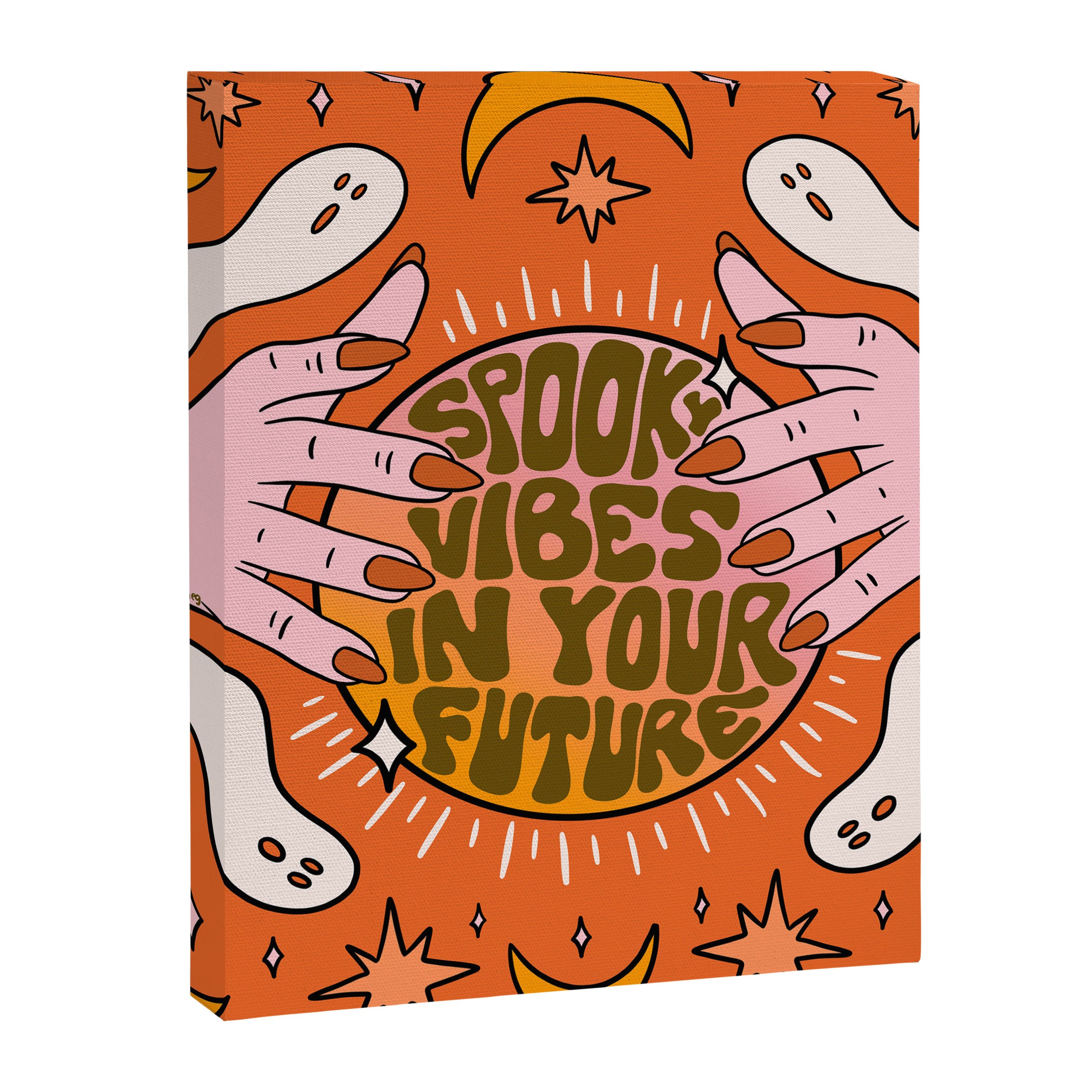 Spooky Vibes in Your Future Canvas Print Gallery Image 8