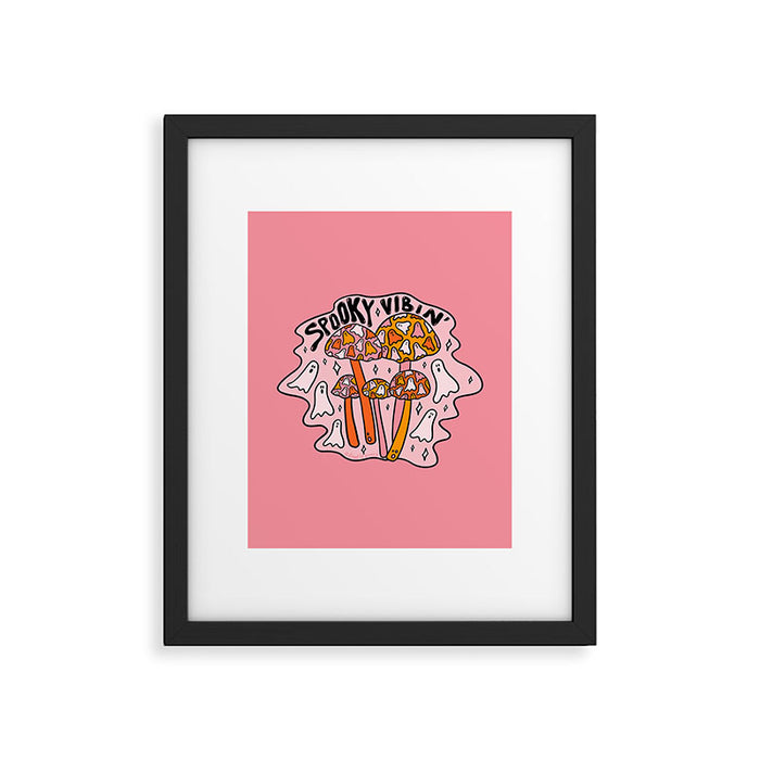 Spooky Vibin' Framed Art Print Gallery Image 1