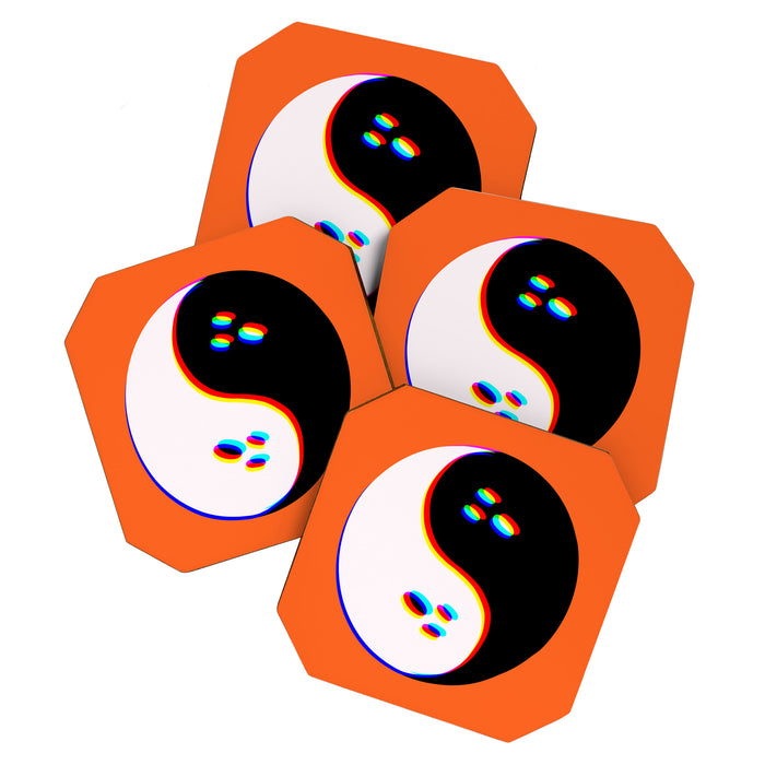 Spooky Yin Yang 3D Coaster Gallery Image 1