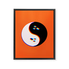 Spooky Yin Yang 3D Framed Canvas Print Gallery Image 8