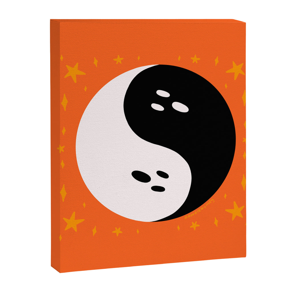 Spooky Yin Yang Canvas Print Gallery Image 8