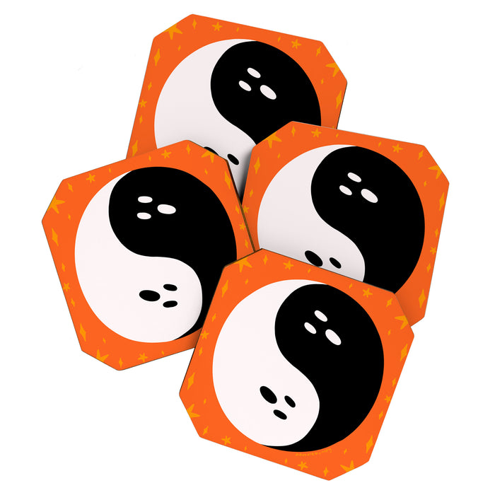 Spooky Yin Yang Coaster Gallery Image 1